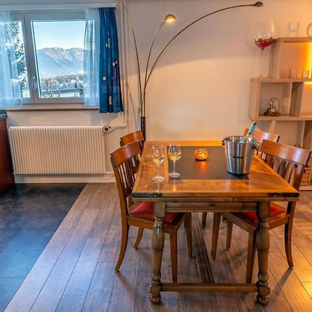 Charmantes Apartment Mit Grossem Garten .Kids4Free. Flims Exteriér fotografie