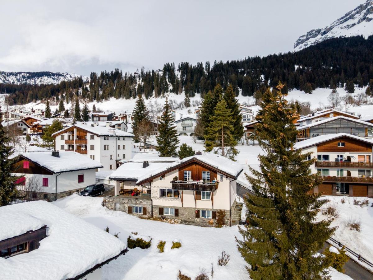 Charmantes Apartment Mit Grossem Garten .Kids4Free. Flims Exteriér fotografie